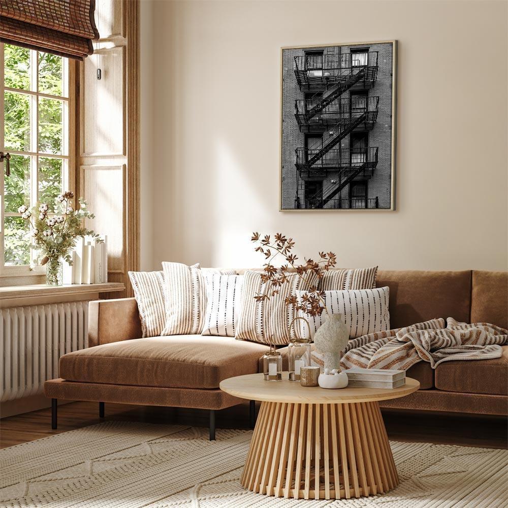 Leinwandbild - Emergency Exit (1 Part) Vertical