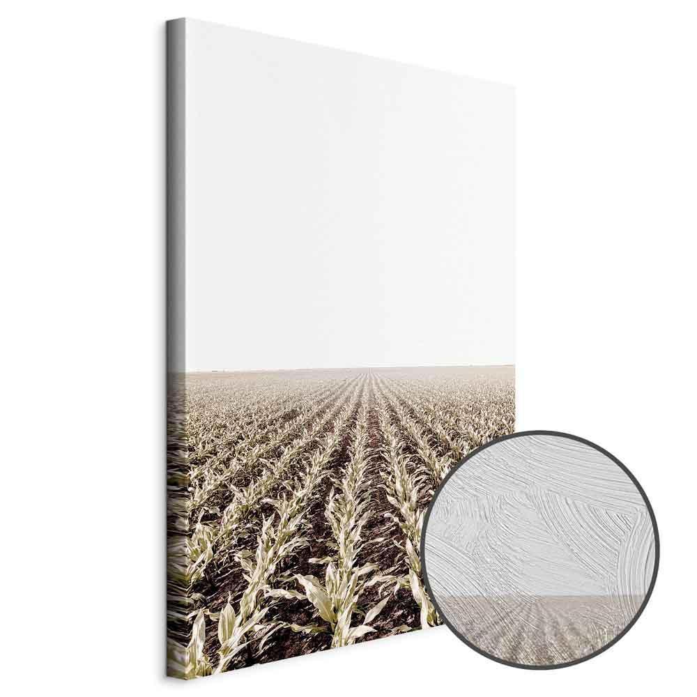 Leinwandbild - Corn Field (1 Part) Vertical