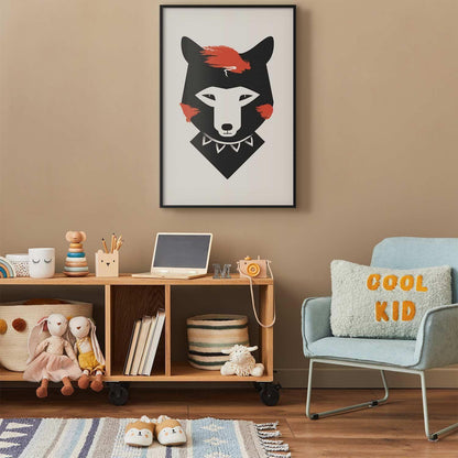 Poster Höflicher Fuchs – Stilvoll & charmant illustriert