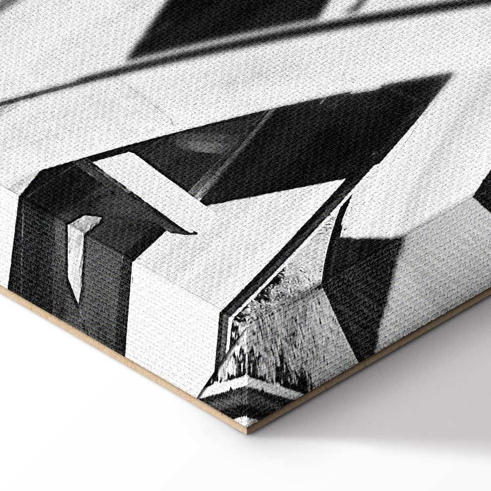 Leinwandbild - City Geometry (1 Part) Vertical