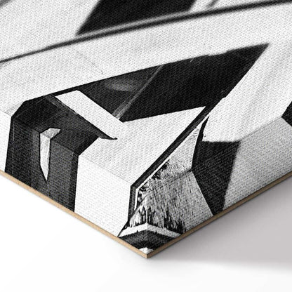 Leinwandbild - City Geometry (1 Part) Vertical