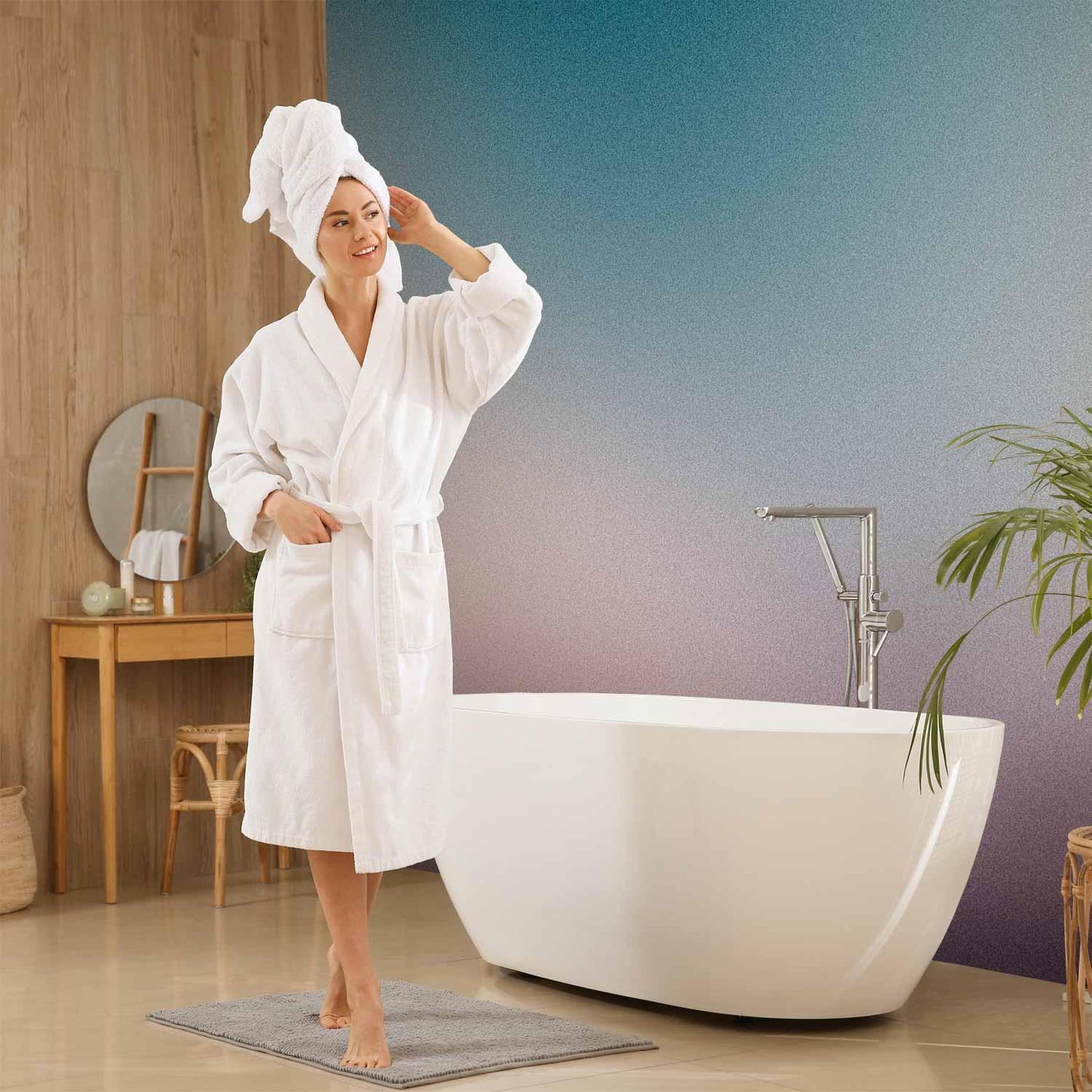 Fototapete - Nostalgic Gradient - Gradient Composition in Subdued Colors