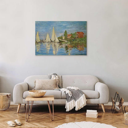 Leinwandbild - Claude Monet – Regattas at Argenteuil