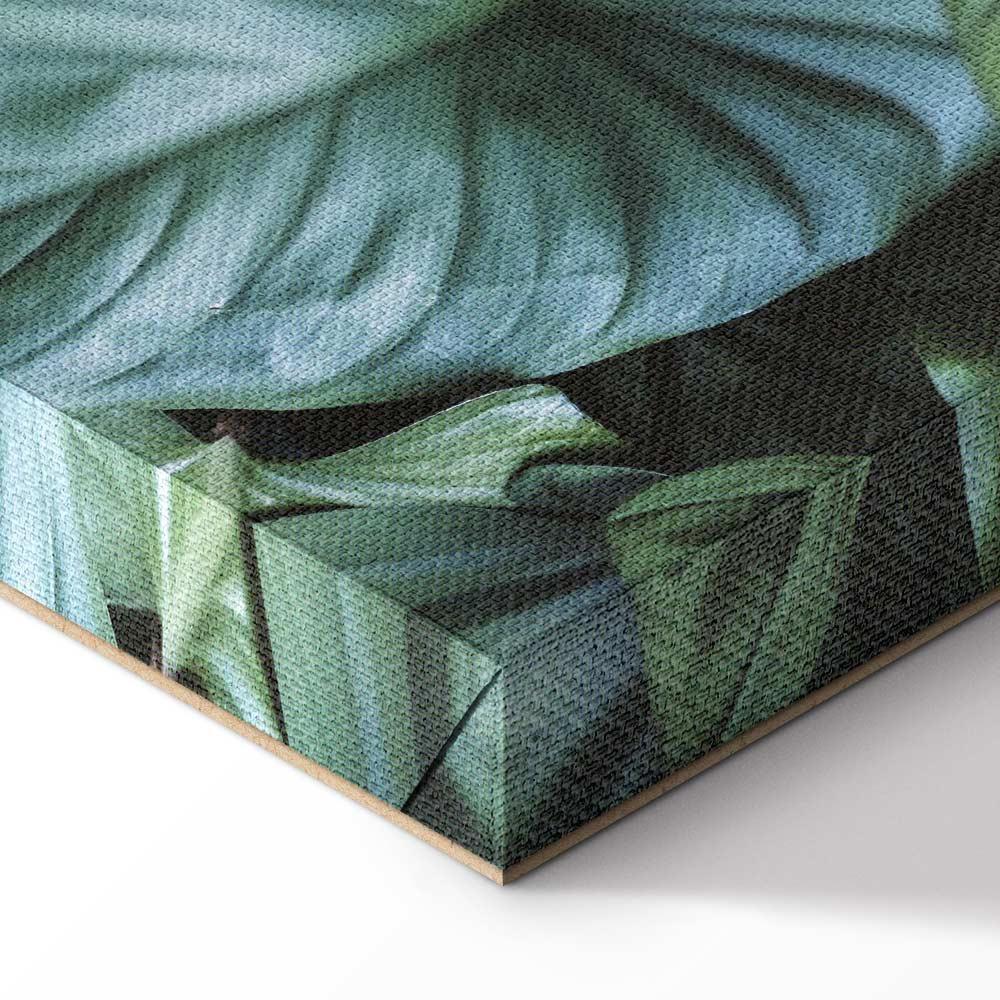 Leinwandbild - Botanical Depth (4 Parts)