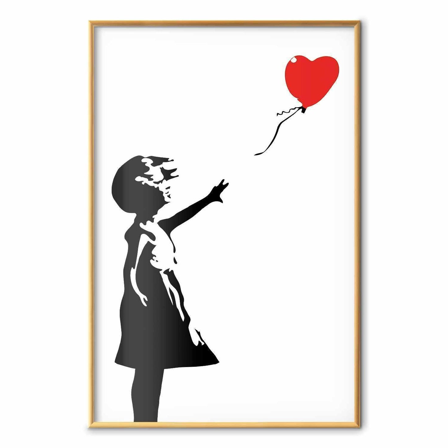 Poster - Girl with a Balloon