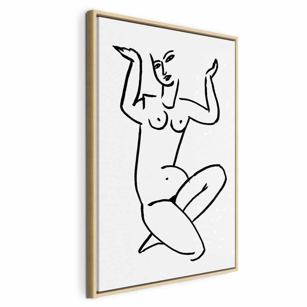 Leinwandbild - Uncertain Encouragement (1 Part) Vertical