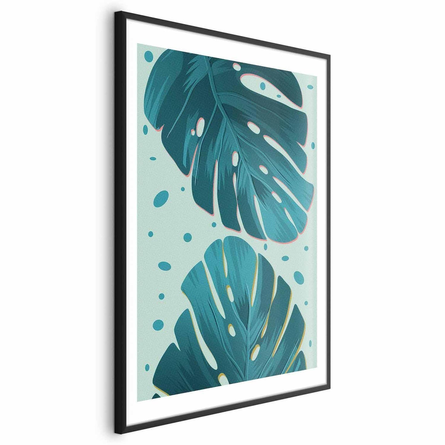 Poster - Dewy Leaves Artgeist