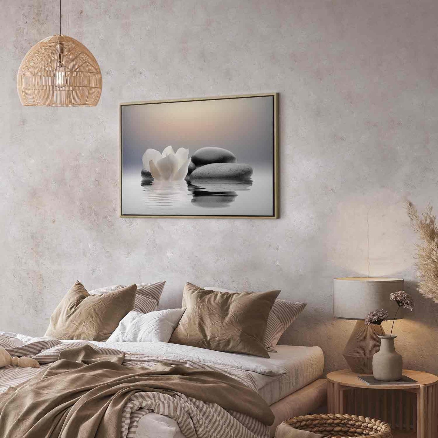 Leinwandbild - Garden of Calm