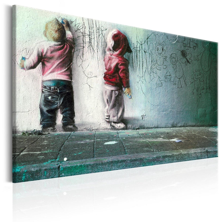 Leinwandbild - Modern Playground Artgeist