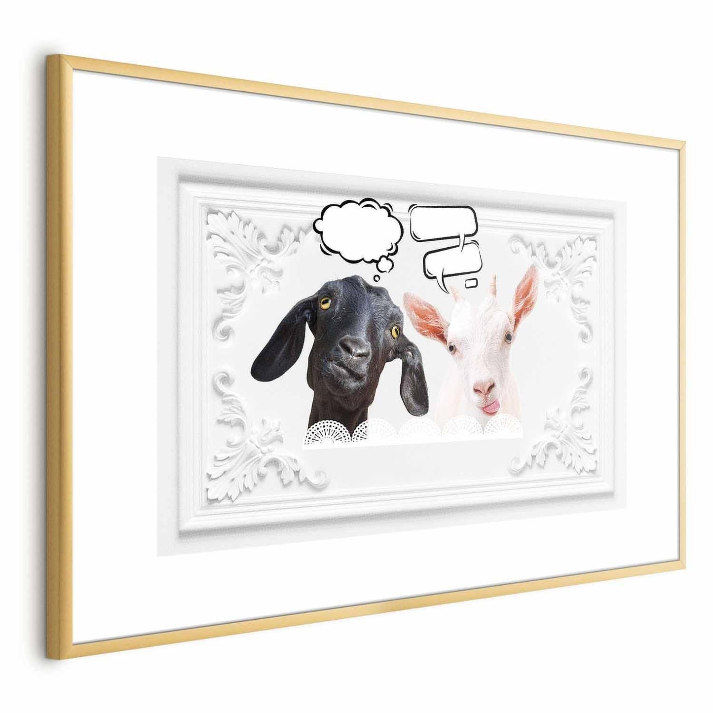 Poster - Funny Goats Artgeist