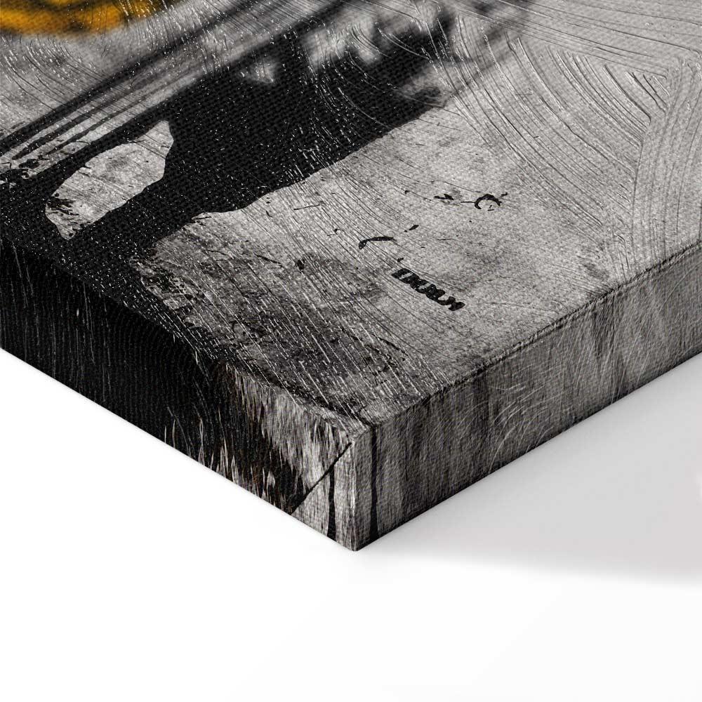 Leinwandbild - Banksy - collage