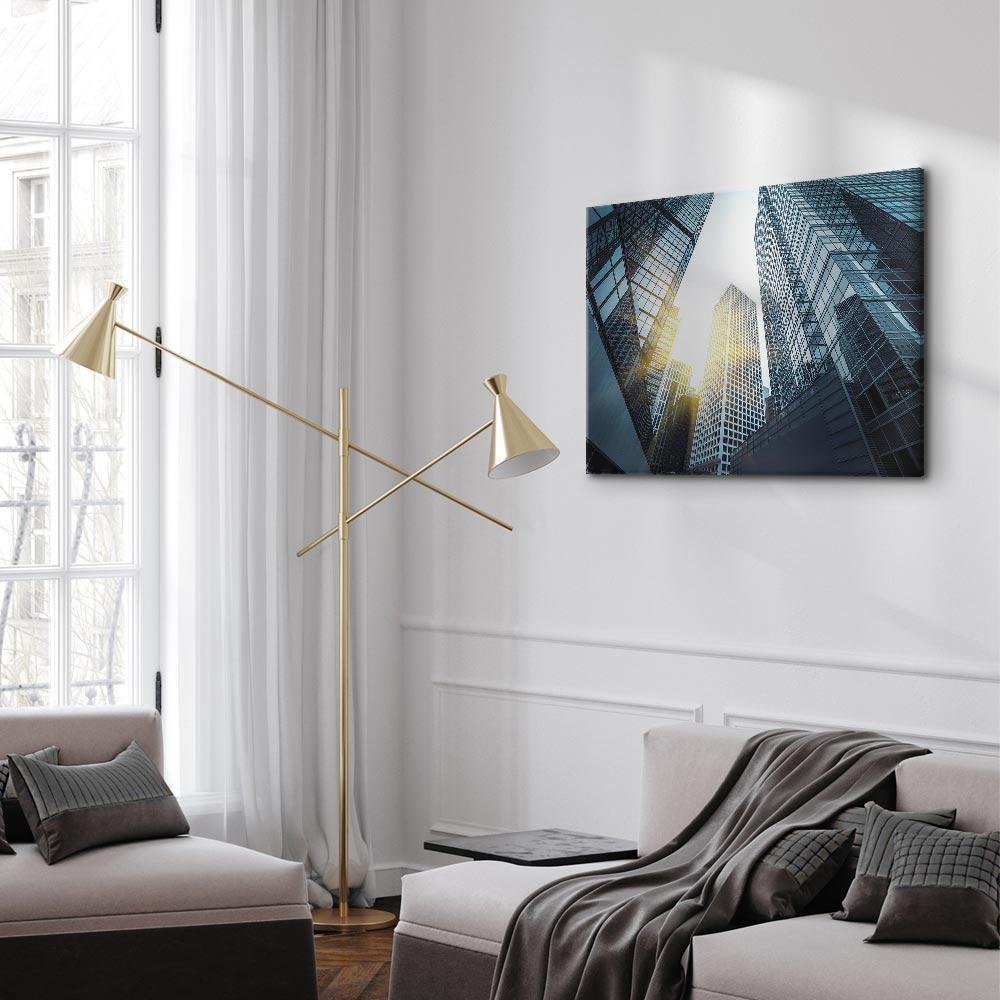 Leinwandbild - In a Big City (1 Part) Wide - Third Variant