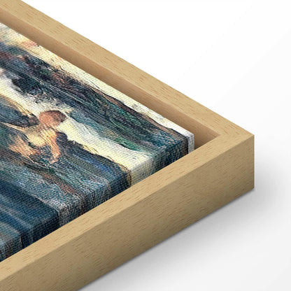 Leinwandbild - Joaquín Sorolla y Bastida – Running along the Beach