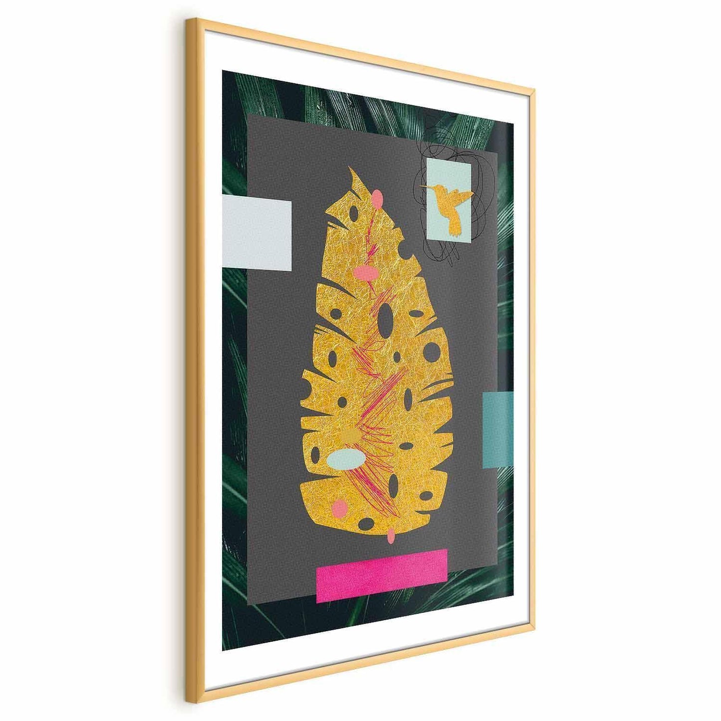 Poster - Golden Leaf Artgeist