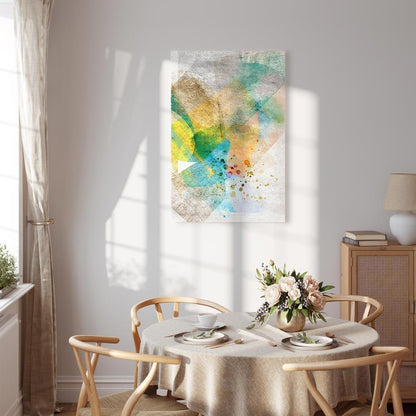 Leinwandbild - Butterfly and Dreams (1 Part) Vertical