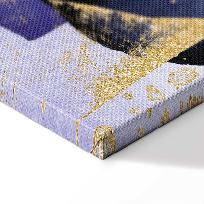 Leinwandbild - Purple Kaleidoscope (1 Part) Vertical