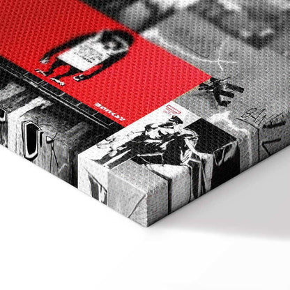 Leinwandbild - Street Art: Banksy IV