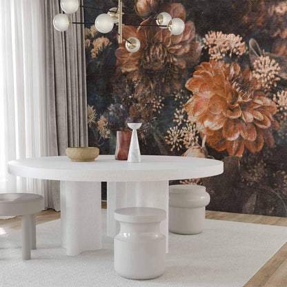 Fototapete - Retro Flowers - Third Variant