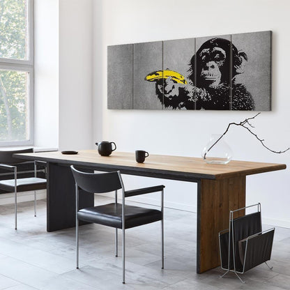 Leinwandbild - Monkey and Banana