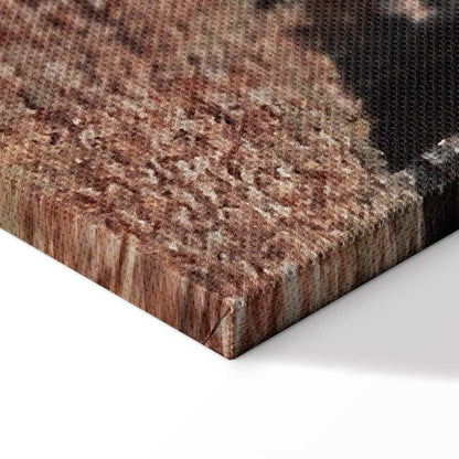 Leinwandbild - Autumn Walk (1 Part) Vertical