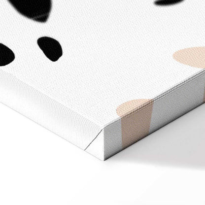 Leinwandbild - Cat in Monsteras (1 Part) Vertical