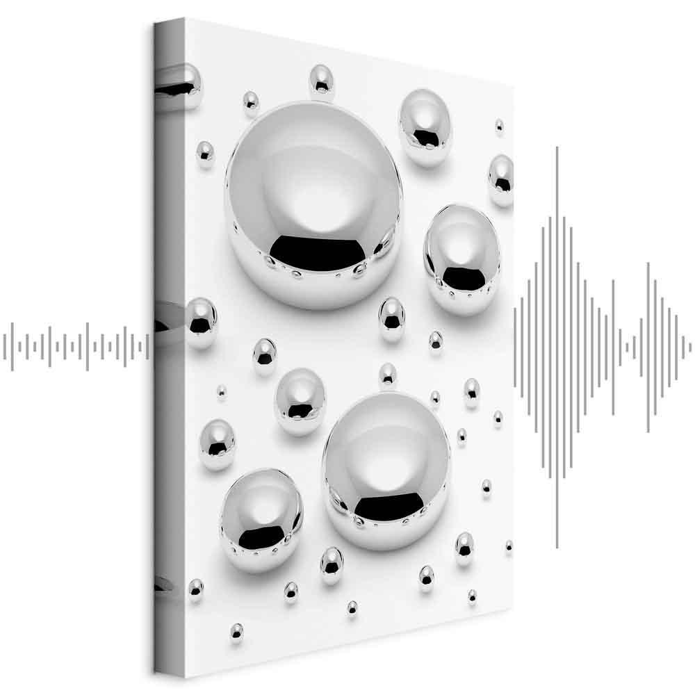 Leinwandbild - Enchanted in the Frost (1 Part) Vertical