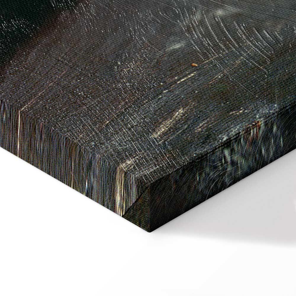 Leinwandbild - Amedeo Modigliani – Portrait of Jeanne Hebuterne in a Large Hat