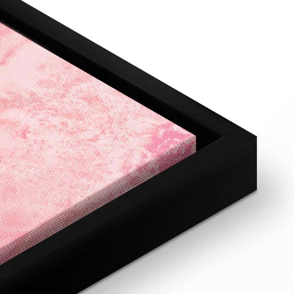 Leinwandbild - Pink Earth, Pink Life (1 Part) Vertical