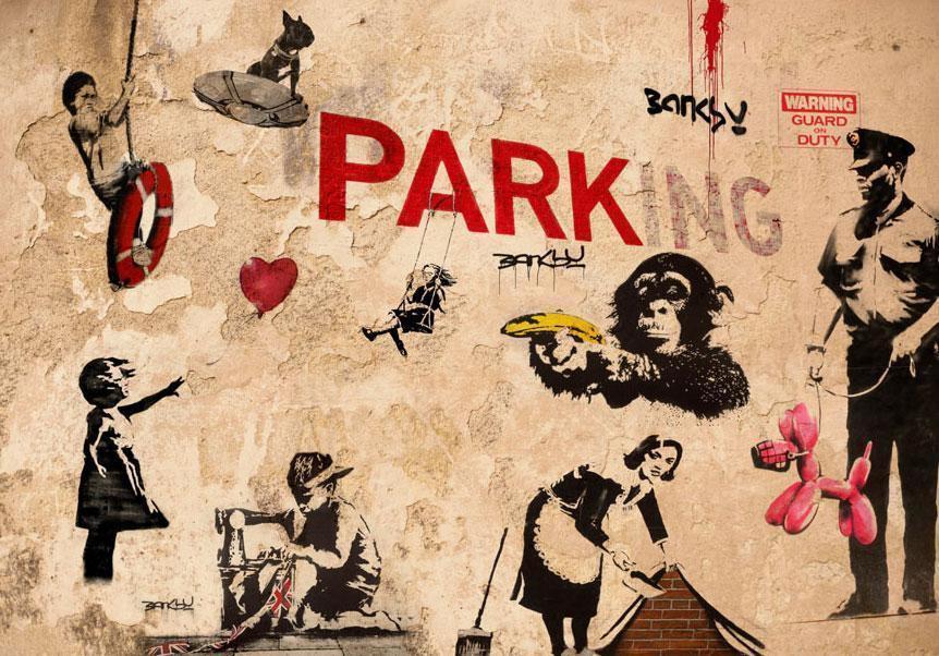 Fototapete - [Banksy] Range of Variety Artgeist
