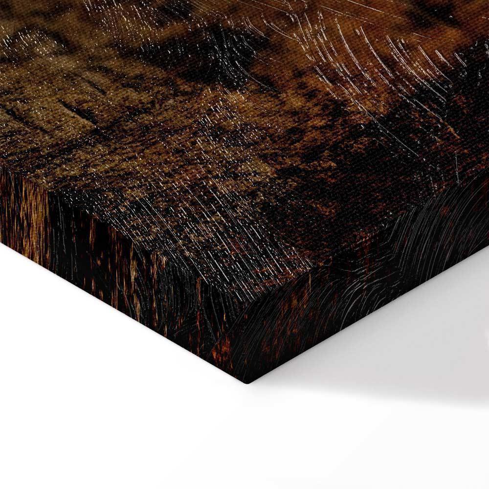 Leinwandbild - Damp Colors (1 Part) Wide