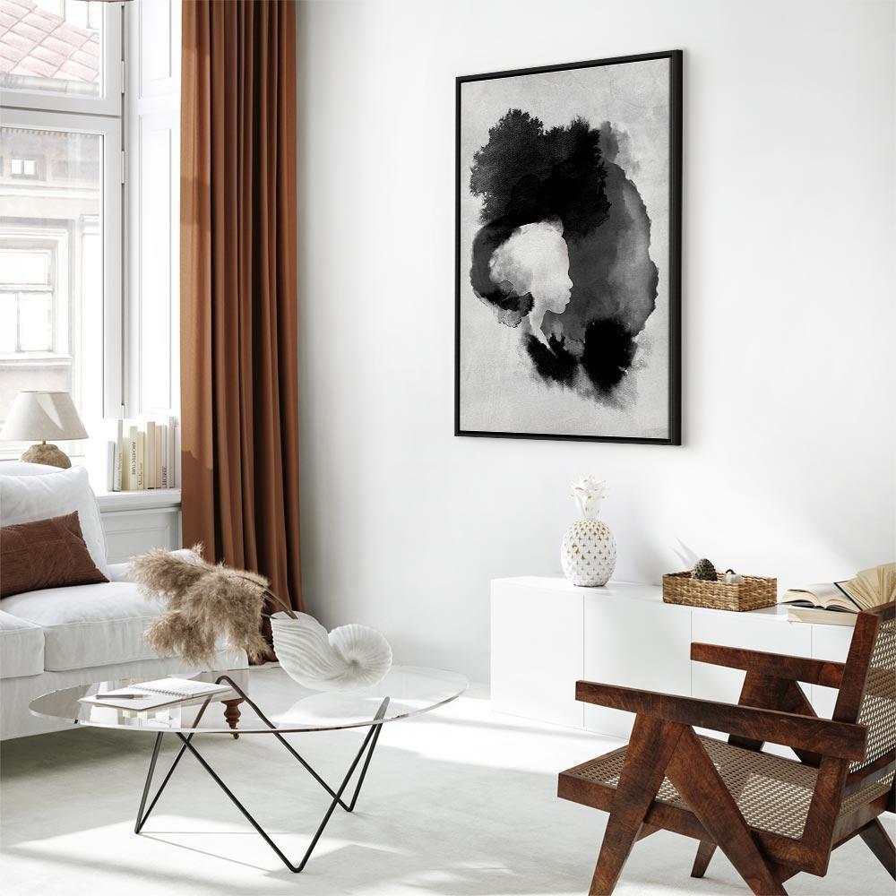 Leinwandbild - Painted By Light (1 Part) Vertical