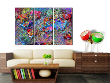 Korkbild - Colourful Whirl Artgeist
