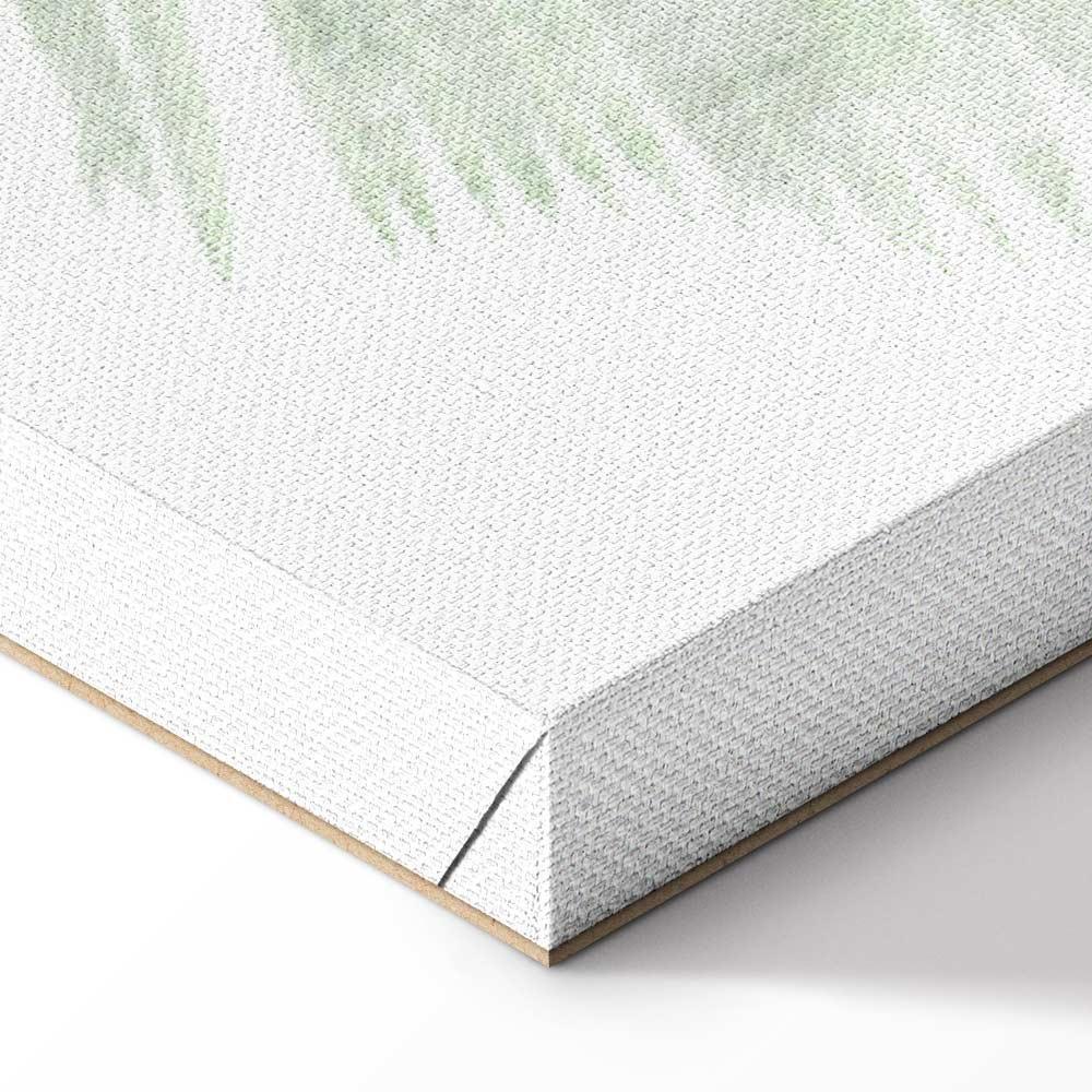 Leinwandbild - Velvet Green (1 Part) Vertical