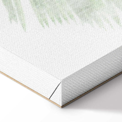 Leinwandbild - Velvet Green (1 Part) Vertical