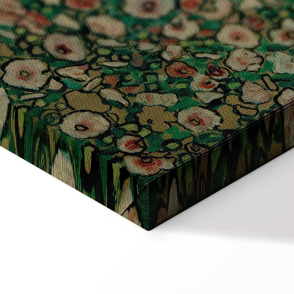 Leinwandbild - Gustav Klimt – Gartenlandschaft mit Bergkuppe