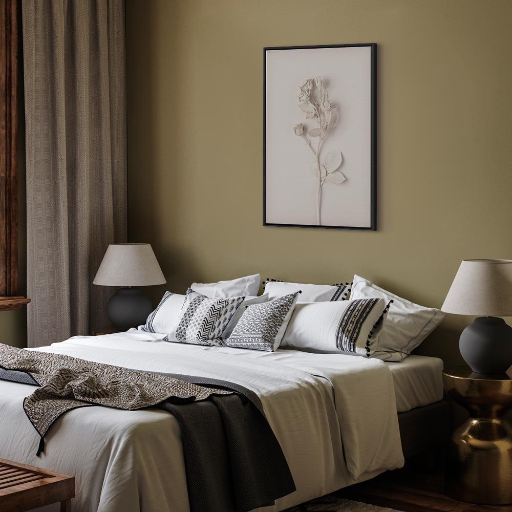 Leinwandbild - Harmonious Rose (1 Part) Vertical