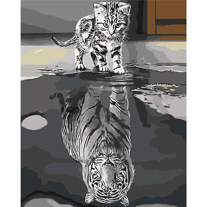 Malen nach Zahlen - Reflection From the Future