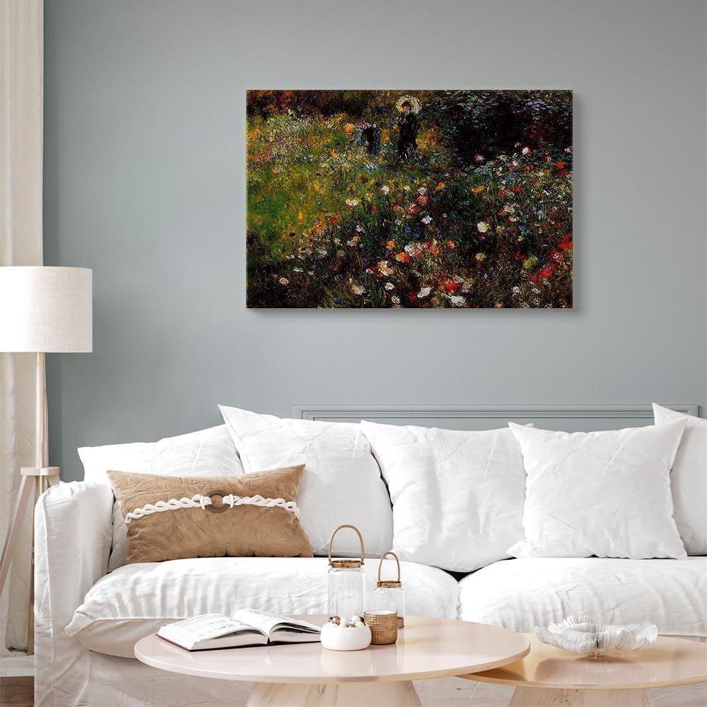 Leinwandbild - Pierre-Auguste Renoir – Summer Landscape