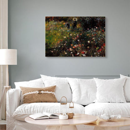 Leinwandbild - Pierre-Auguste Renoir – Summer Landscape