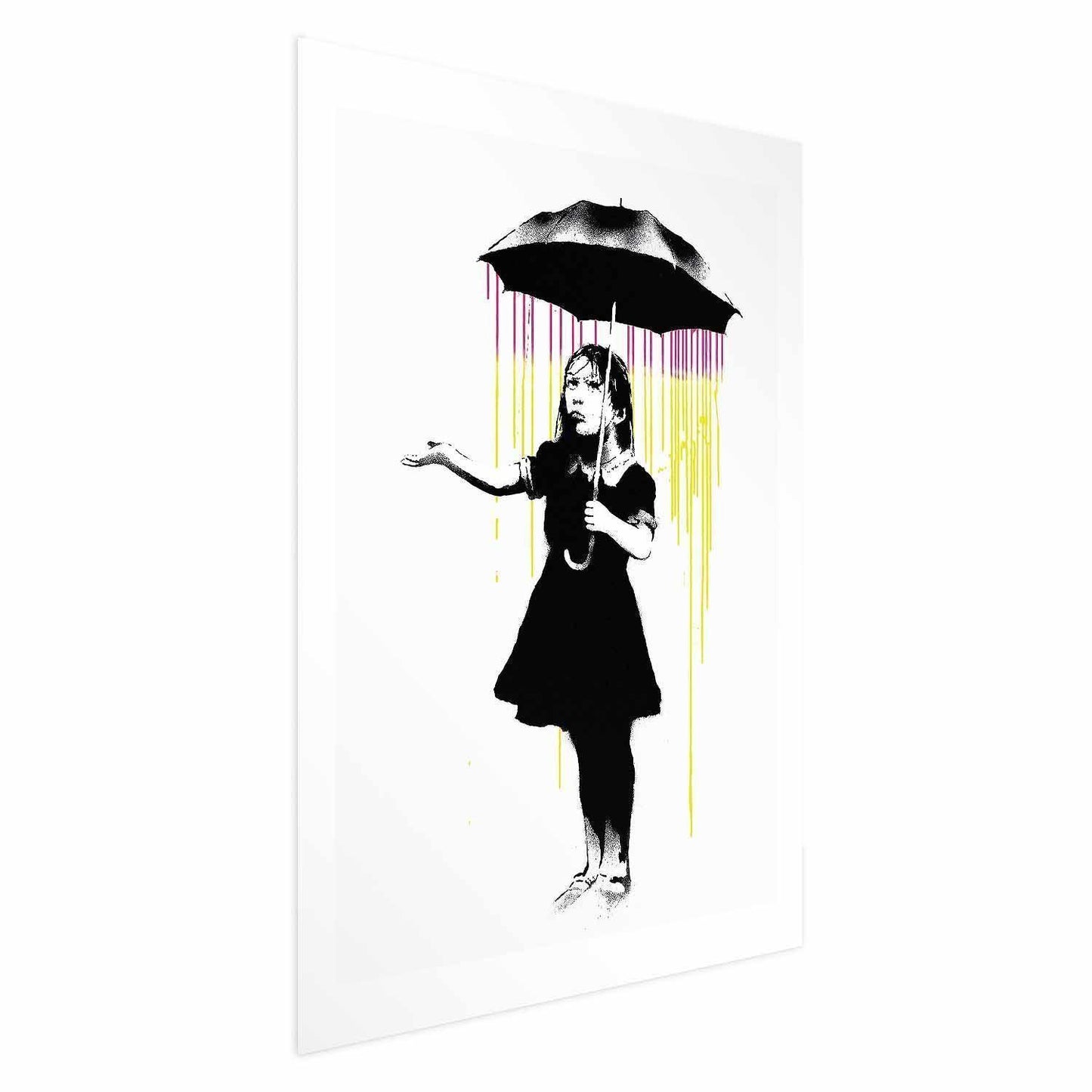 Poster - Girl with an Umbrella