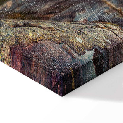 Leinwandbild - Rock City (1 Part) Vertical