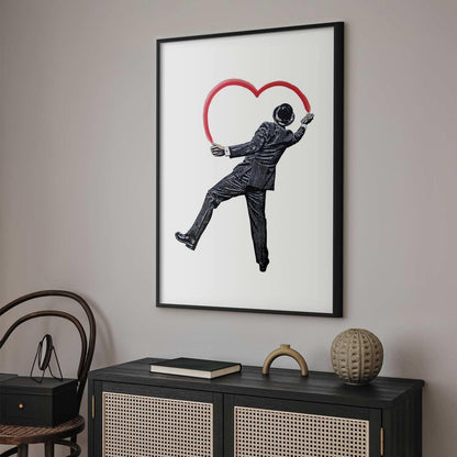 Poster - Elegant Graffiti Artist Artgeist