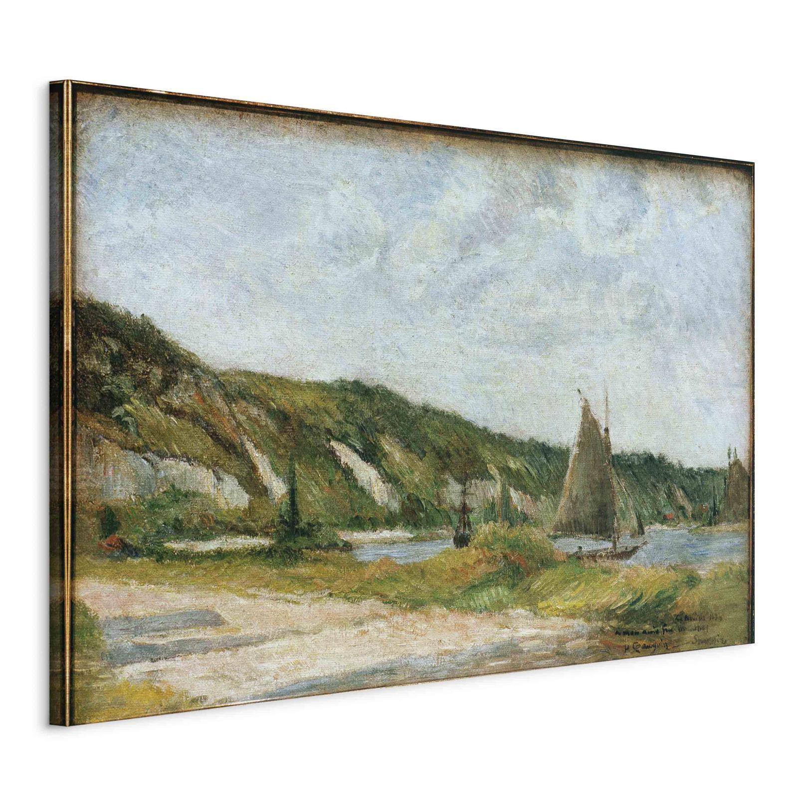 Leinwandbild - Les voiliers (Paul Gauguin) Artgeist