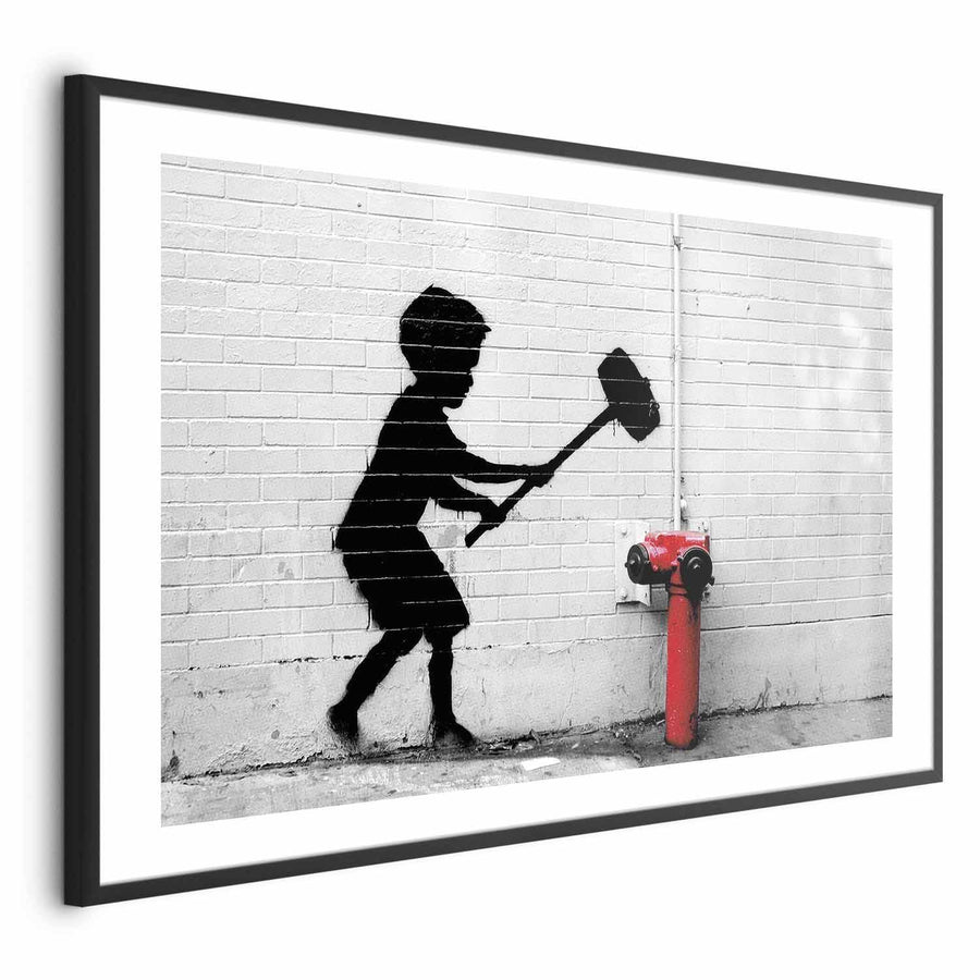 Poster - Destroy the Fire Hydrant Artgeist