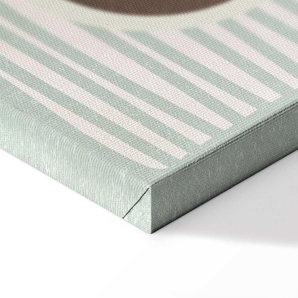 Leinwandbild - Parisian Breakfast (1 Part) Vertical