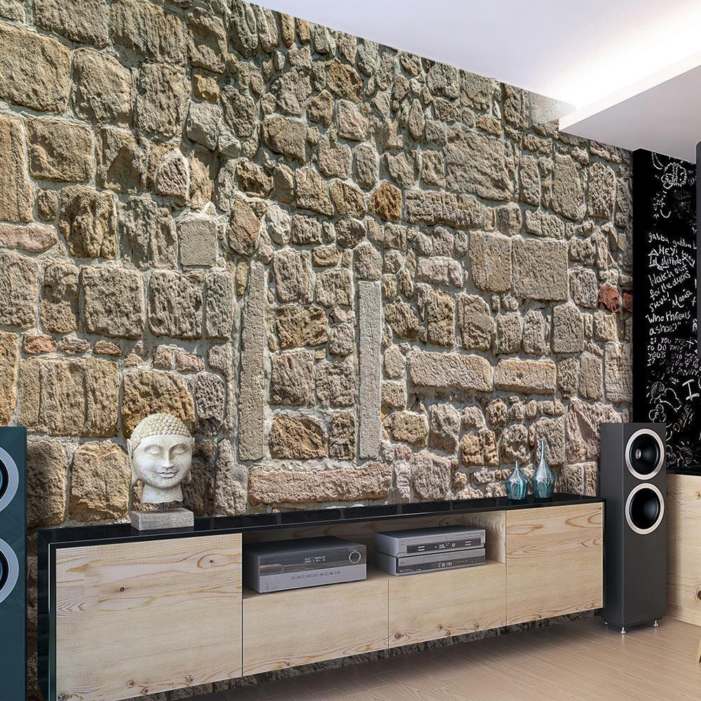 Fototapete - Wall From Stones Artgeist
