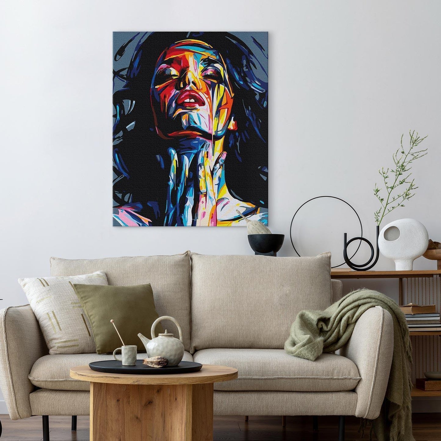 Malen nach Zahlen - Colourful beauty