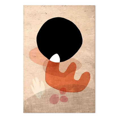 Leinwandbild - Black Stone (1 Part) Vertical