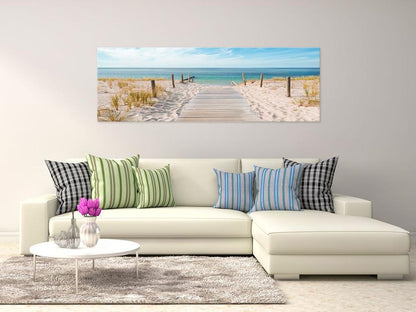 Leinwandbild - The Silence of the Sea Artgeist