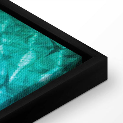 Leinwandbild - A shoal of dark fish